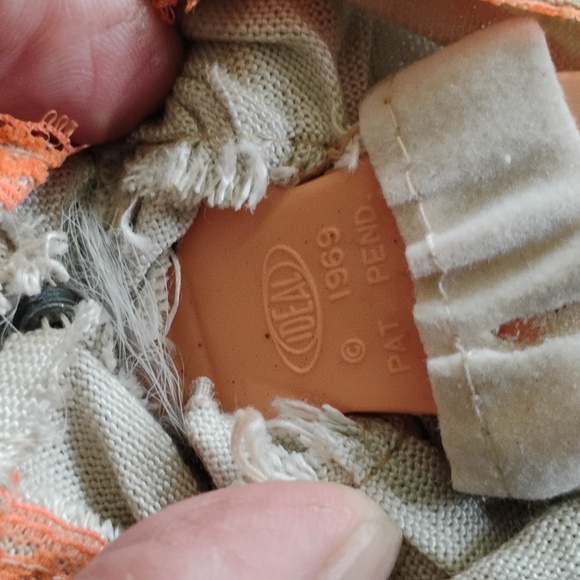 Vintage FLATSY 1969 Doll Rare LINEN DRESS - Picture 9 of 16